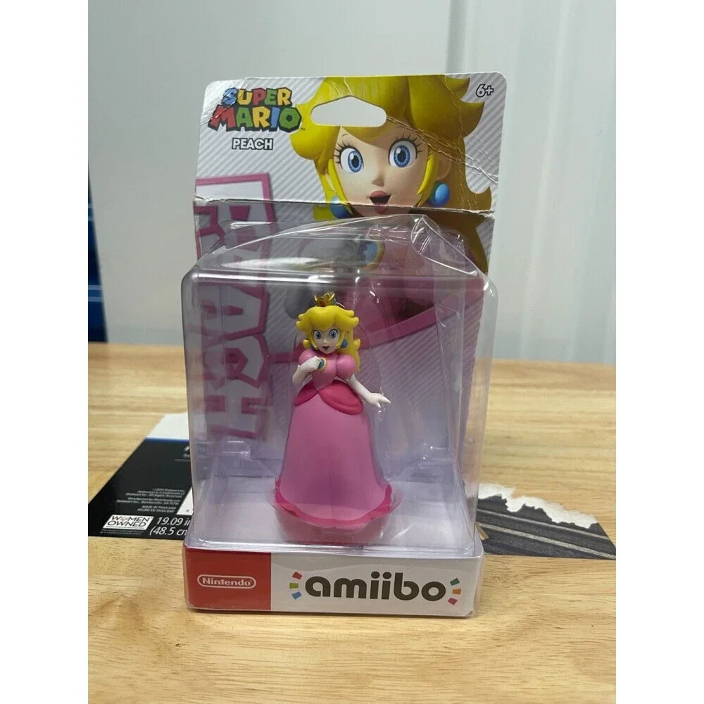 US Version Princess Peach Amiibo Super Mario Party Series Nintendo Switch Bros